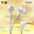 Mini colorful newest cheap earphone with oil plated for coby